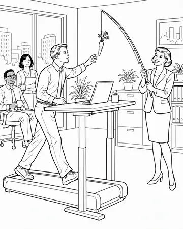 Black-and-white page as printed from HR Catastrophes' Guide to Managerial Success: The Future Tense. Promise in the future tense. It is the only tense that never arrives.