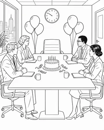 Black-and-white page as printed from HR Catastrophes' Guide to Managerial Success: The Morale Committee. Morale is important. That is why it has a committee, and why you are not on it.